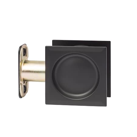 Sure-Loc Hardware Sure-Loc Hardware Square Pocket Door Pull, Passage Polished Chrome DP711 26